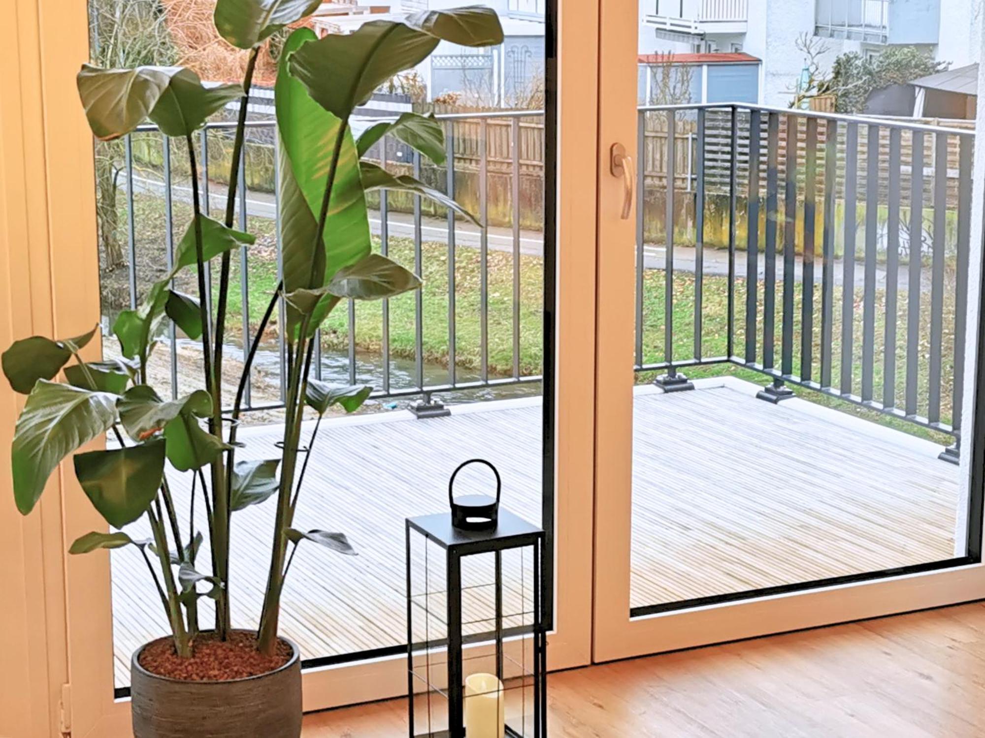 Apartamento Fynbos Penthouse Deluxe, Balkon, Parkplatz Straubing Exterior foto