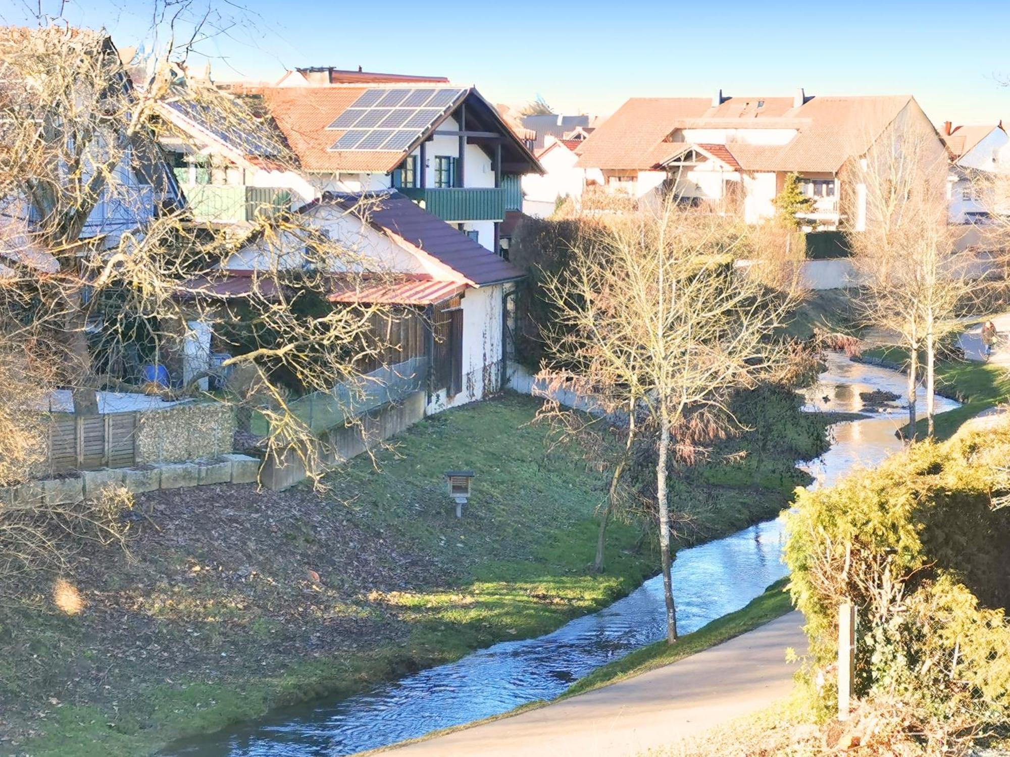 Apartamento Fynbos Penthouse Deluxe, Balkon, Parkplatz Straubing Exterior foto