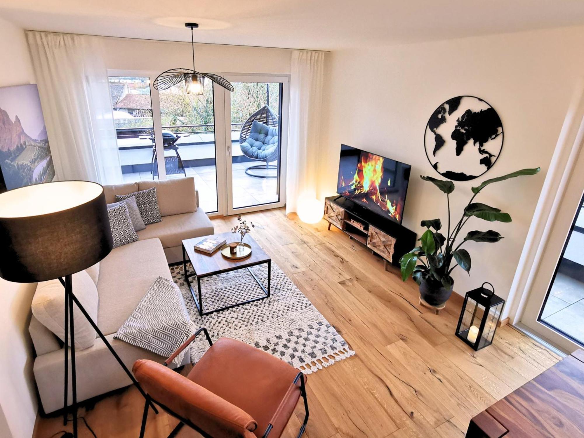 Apartamento Fynbos Penthouse Deluxe, Balkon, Parkplatz Straubing Exterior foto