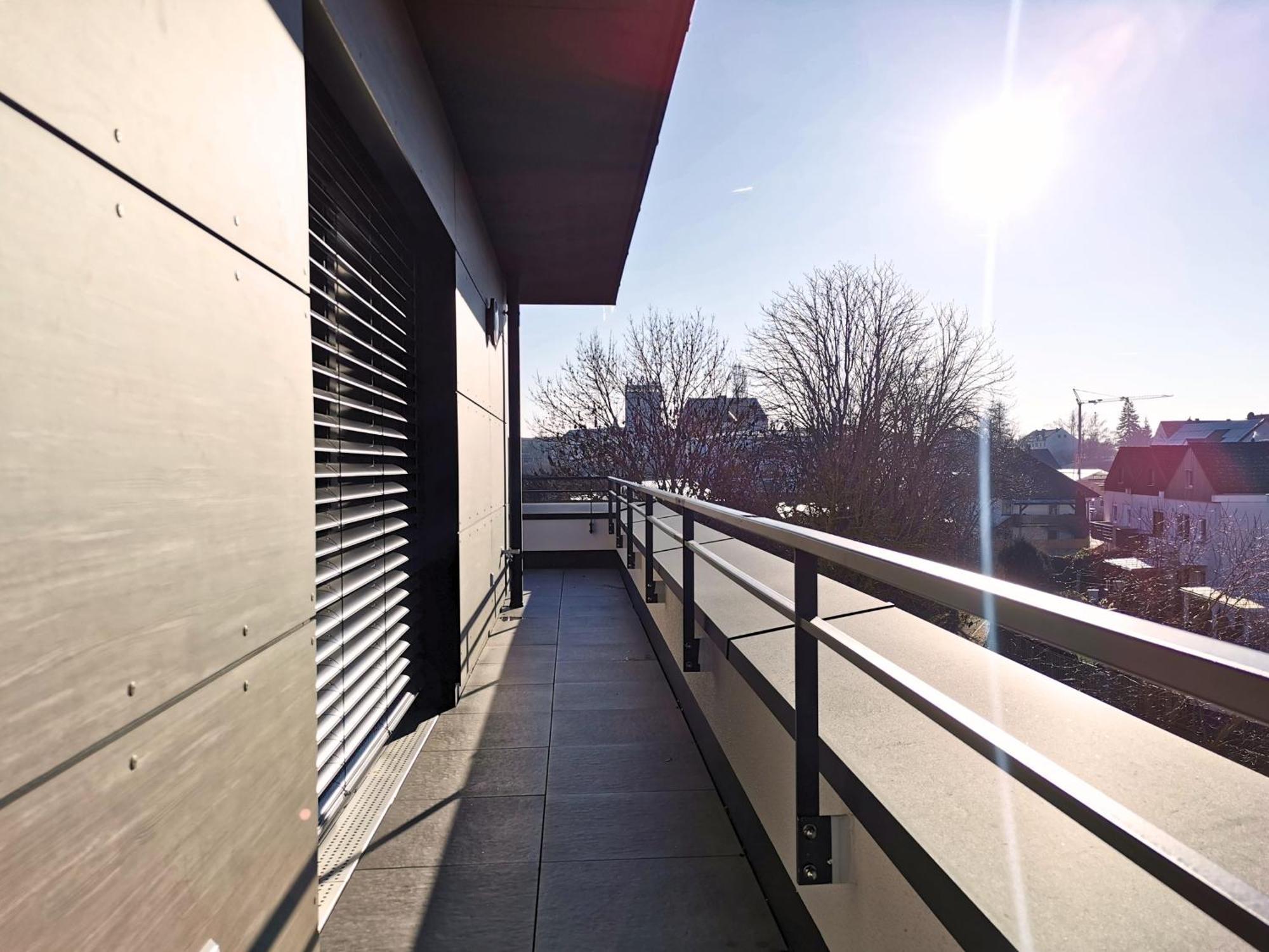 Apartamento Fynbos Penthouse Deluxe, Balkon, Parkplatz Straubing Exterior foto